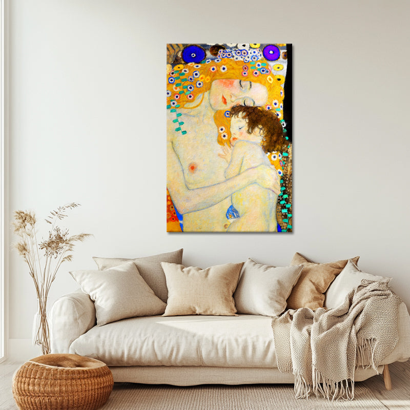 Mutter und Kind - Gustav Klimt