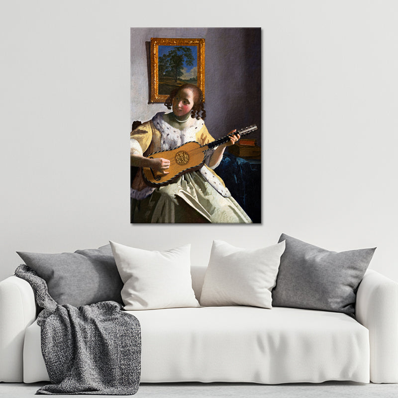 Die Gitarrenspielerin - Johannes Vermeer