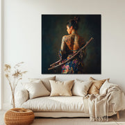 Samurai-Frau