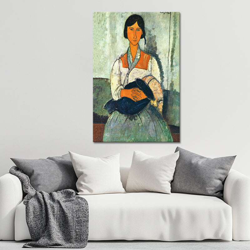 Zigeunerin mit Kind - Amedeo Modigliani