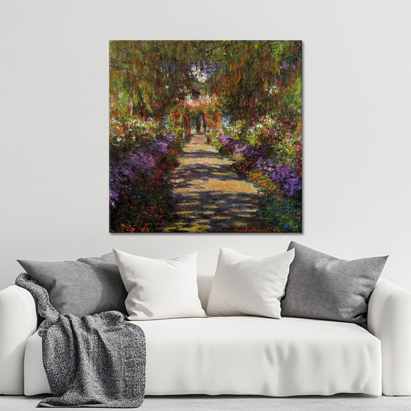 Weg im Garten des Künstlers in Giverny – Monet