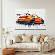 Porsche GT3 RS Automobilkunst