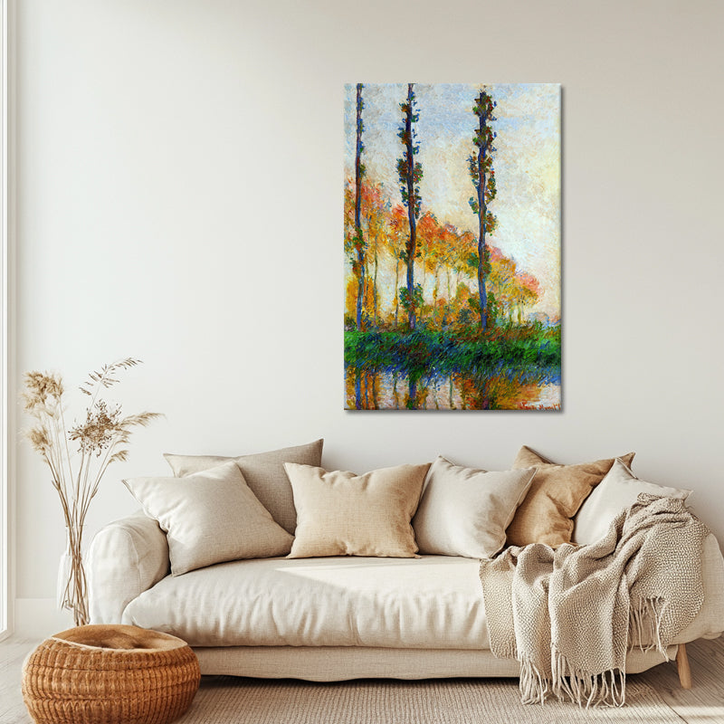 Drei Bäume im Herbst - Monet