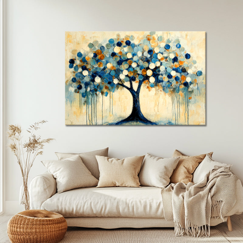 Abstraktes Baum-Kunstwerk