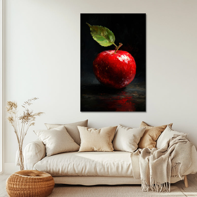 Stillleben Roter Apfel