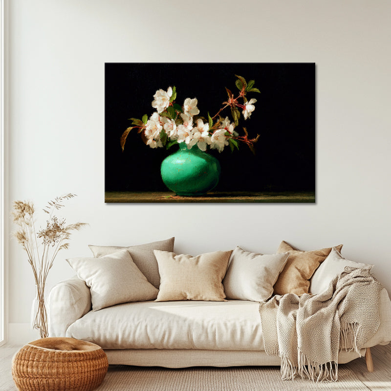 Apfelblüten in einer Vase