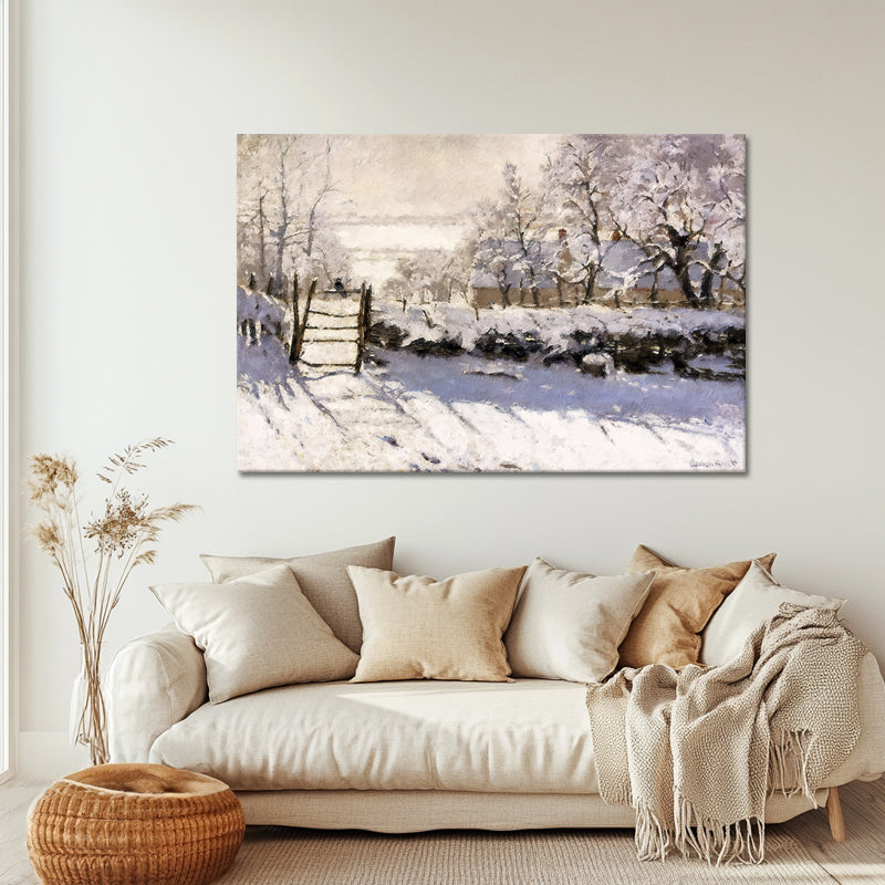 Die Elster - Claude Monet