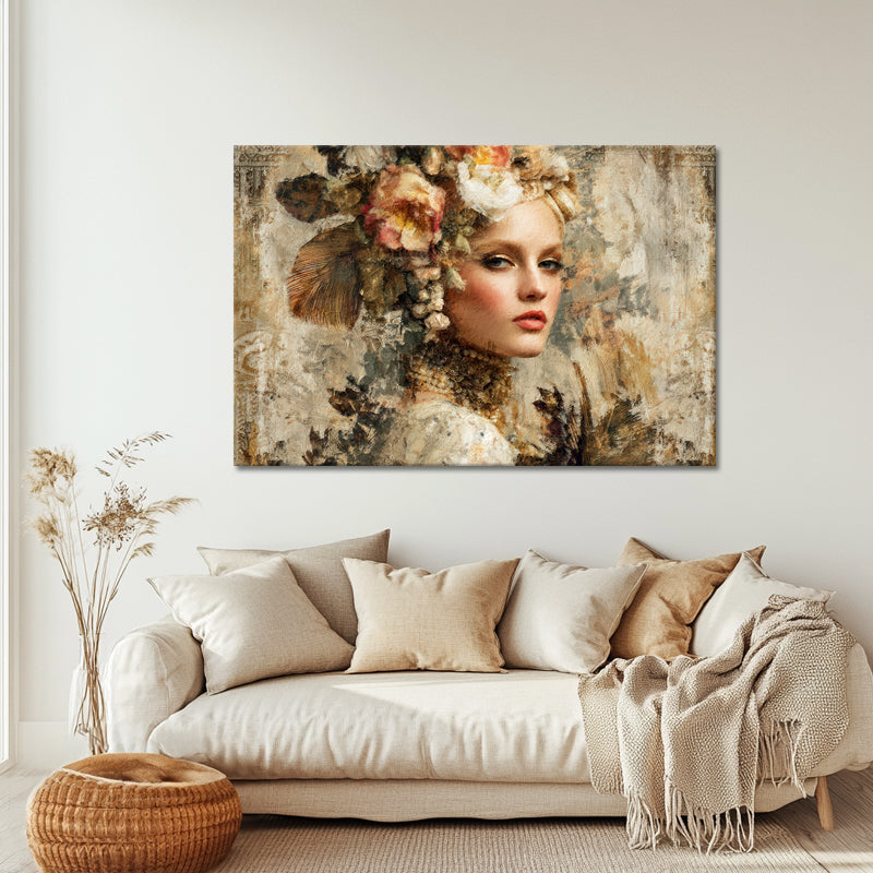 Elegante Frau Romantisch