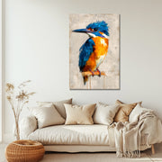 Eisvogel-Gemälde Kunst