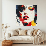 Rote Lippen