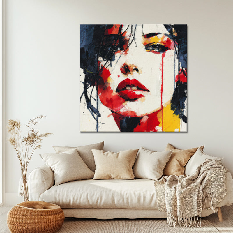 Rote Lippen