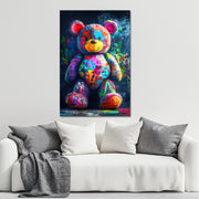 Teddybär-Kunstgemälde