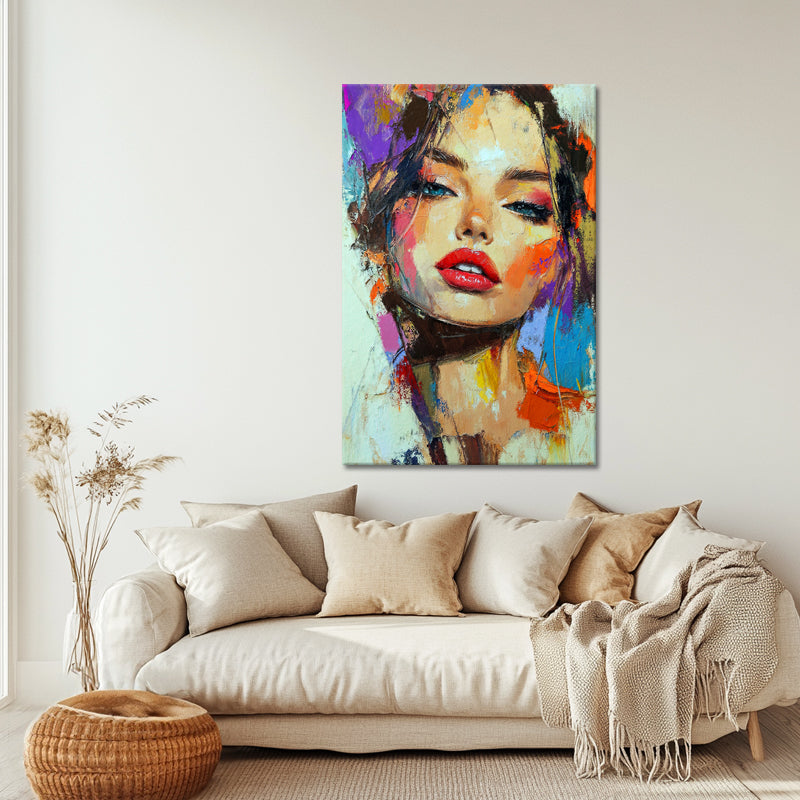 Moderne Kunst Frau
