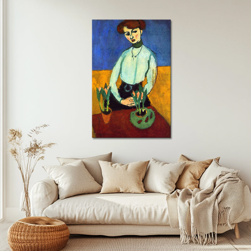 Junge Frau mit Tulpen – Henri Matisse