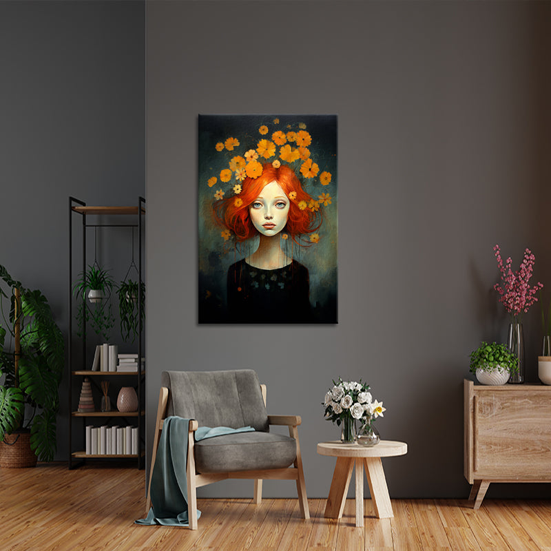 Das Mädchen mit den roten Haaren