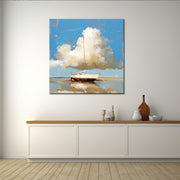 Segelschiff am Strand