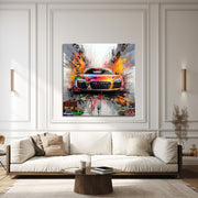 Audi R8-Gemälde