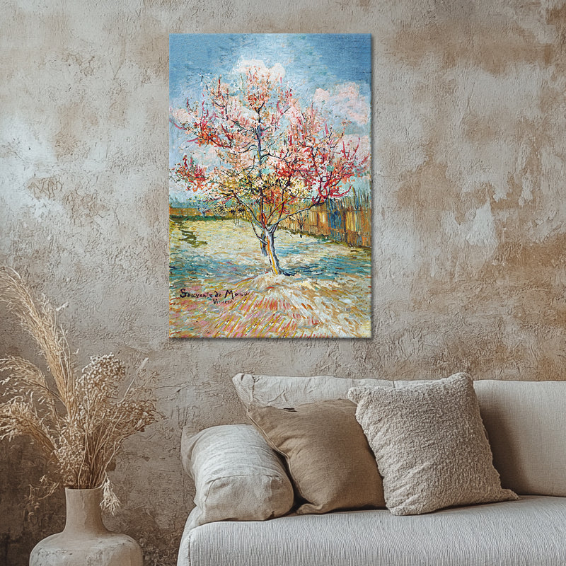 Der rosa Pfirsichbaum – Van Gogh
