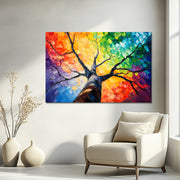 Gemälde Bunter Baum II