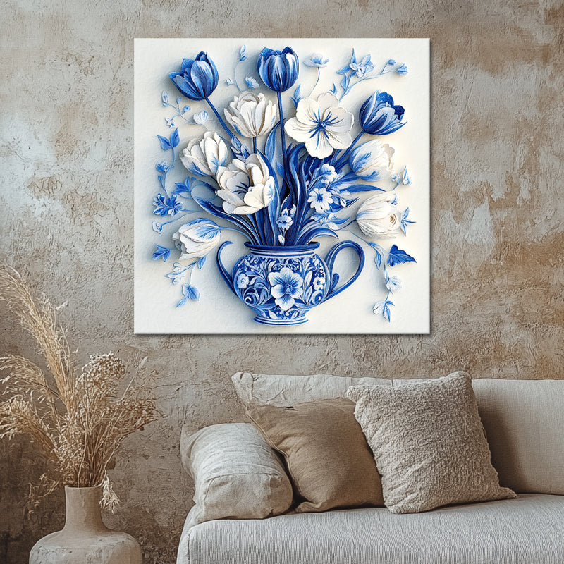 Die Delfter blaue Tulpen VI
