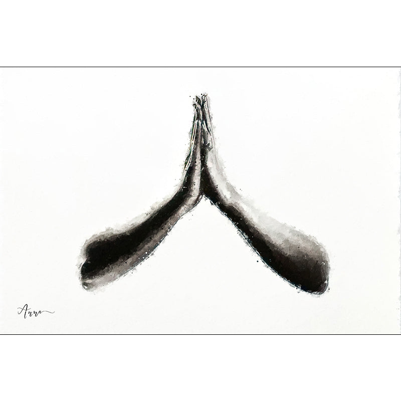 Yoga-Gemälde